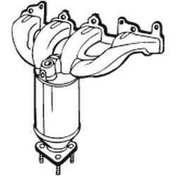 Convertitore catalitico BOSAL 099-653