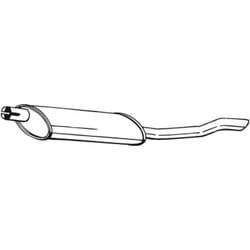 Silenziatore posteriore BOSAL 141-005