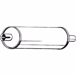 Silenziatore centrale BOSAL 176-401