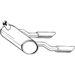 Silenziatore posteriore BOSAL 185-582