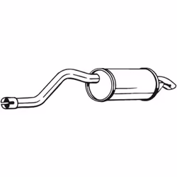 Silenziatore posteriore BOSAL 200-083
