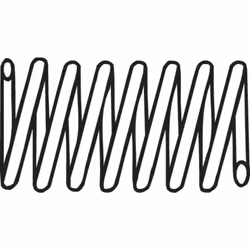 Molla, tubo di scarico BOSAL 251-863