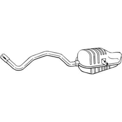 Silenziatore posteriore BOSAL 279-431