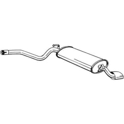 Silenziatore posteriore BOSAL 280-215