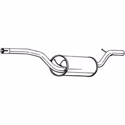 Silenziatore centrale BOSAL 280-421