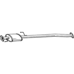 Silenziatore centrale BOSAL 282-591