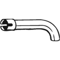 Tubo di scarico BOSAL 700-019