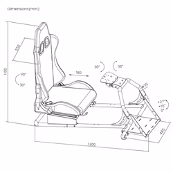 Oplite GT3 Superfast V2 Abitacolo da corsa - Vista aggiuntiva 8