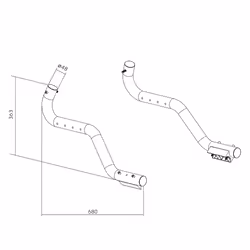 Oplite GTR S3/S8 Kit di supporto per volo - Vista aggiuntiva 5