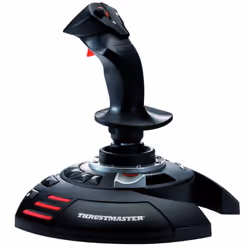Thrustmaster T.Flight Stick X Nero, Rosso, Argento USB Joystick Analogico PC, Playstation 3 - Vista aggiuntiva 5