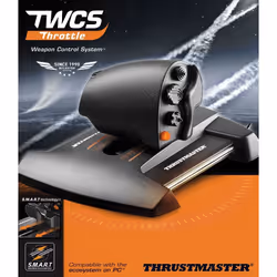 Thrustmaster TWCS Throttle Nero USB Joystick Analogico PC - Vista aggiuntiva 7
