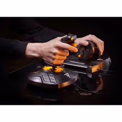 Thrustmaster T-16000M FCS Hotas Nero, Arancione USB Joystick Analogico/Digitale MAC, PC - Vista aggiuntiva 5