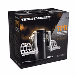 Thrustmaster TPR Rudder Nero, Argento USB Simulazione di Volo Analogico PC - Vista aggiuntiva 6