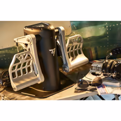Thrustmaster TPR Rudder Nero, Argento USB Simulazione di Volo Analogico PC - Vista aggiuntiva 7