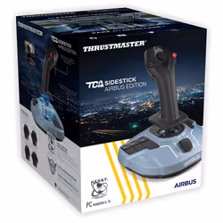 Thrustmaster TCA Sidestick Airbus edition Nero, Blu USB Joystick PC - Vista aggiuntiva 7