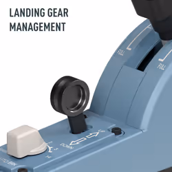 Thrustmaster TCA Quadrant Add-On Airbus Edition Nero, Blu Simulazione di Volo PC - Vista aggiuntiva 8