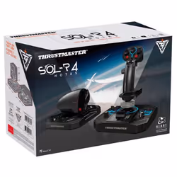 Thrustmaster Sol-R 4 HOTAS Nero USB Joystick + leva di controllo del motore Analogico/Digitale PC - Vista aggiuntiva 6