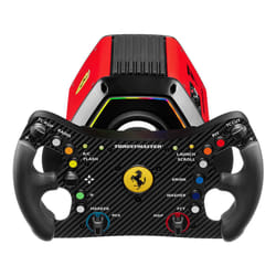Thrustmaster T818 Ferrari 488 GT3 Simulator Nero, Rosso Sterzo + Pedali PC