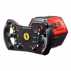 Thrustmaster T818 Ferrari 488 GT3 Simulator Nero, Rosso Sterzo + Pedali PC - Vista aggiuntiva 3