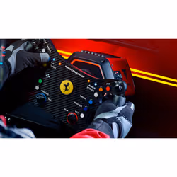 Thrustmaster T818 Ferrari 488 GT3 Simulator Nero, Rosso Sterzo + Pedali PC - Vista aggiuntiva 5