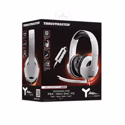 Thrustmaster Y-300CPX Auricolare Cablato A Padiglione Gaming Bianco - Vista aggiuntiva 6