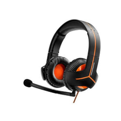 Thrustmaster Y350 CPX 7.1 Auricolare Cablato A Padiglione Gaming Nero, Arancione