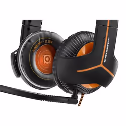 Thrustmaster Y350 CPX 7.1 Auricolare Cablato A Padiglione Gaming Nero, Arancione - Vista aggiuntiva 5