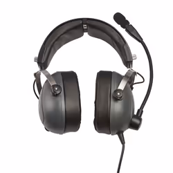 Thrustmaster T.Flight U.S. Air Force Cuffie Cablato A Padiglione Aviazione Nero, Grigio - Vista aggiuntiva 4