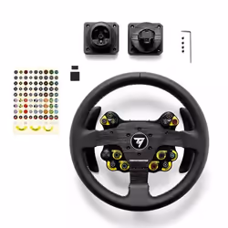 Thrustmaster Evo Racing 32R Leather Nero, Giallo Volante PC, PlayStation 4, PlayStation 5, Xbox, Xbox One - Vista aggiuntiva 4