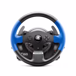 Thrustmaster T150 Force Feedback Nero, Blu USB Sterzo + Pedali PC, PlayStation 4, Playstation 3 - Vista aggiuntiva 4
