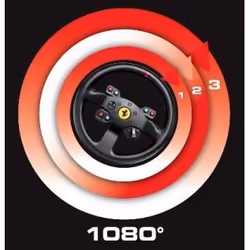 Thrustmaster T300 Ferrari Integral Racing Wheel Alcantara Edition Nero Sterzo + Pedali Analogico/Digitale PC, PlayStation 4, Playstation 3 - Vista aggiuntiva 8