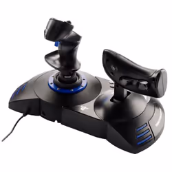 Thrustmaster T.Flight Hotas 4 Nero, Blu USB 2.0 Joystick Digitale PC, PlayStation 4 - Vista aggiuntiva 4