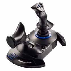 Thrustmaster T.Flight Hotas 4 Nero, Blu USB 2.0 Joystick Digitale PC, PlayStation 4 - Vista aggiuntiva 7