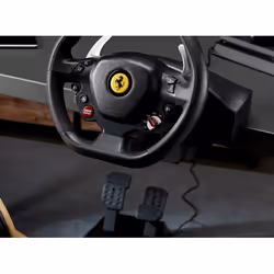 Thrustmaster T80 Ferrari 488 GTB Edition Nero Sterzo + Pedali Digitale PC, PlayStation 4, PlayStation 5 - Vista aggiuntiva 6
