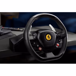 Thrustmaster T80 Ferrari 488 GTB Edition Nero Sterzo + Pedali Digitale PC, PlayStation 4, PlayStation 5 - Vista aggiuntiva 7
