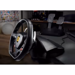 Thrustmaster T80 Ferrari 488 GTB Edition Nero Sterzo + Pedali Digitale PC, PlayStation 4, PlayStation 5 - Vista aggiuntiva 8