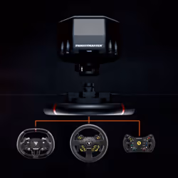 Thrustmaster T598 Nero, Rosso USB Sterzo + Pedali PC, PlayStation 4, PlayStation 5 - Vista aggiuntiva 6