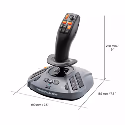 Thrustmaster SimTask FarmStick Nero Flightstick Analogico/Digitale PC, PlayStation 5 - Vista aggiuntiva 3