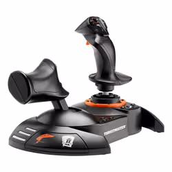 Thrustmaster T.FLIGHT HOTAS NEO ACE COMBAT 8 Wings of Theve Edition Nero, Rosso USB Flightstick Digitale PC, PlayStation 4, PlayStation 5 - Vista aggiuntiva 8