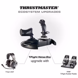 Thrustmaster T.Flight Hotas ONE Nero Simulazione di Volo PC, Xbox One - Vista aggiuntiva 6