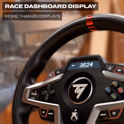 Thrustmaster 4460182 periferica di gioco Nero USB Sterzo + Pedali Analogico/Digitale PC, Xbox One, Xbox One S, Xbox One X, Xbox Series S, Xbox Series X - Vista aggiuntiva 5