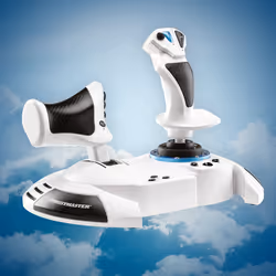 Thrustmaster T.Flight Hotas One Microsoft Flight Simulator Edition Nero, Bianco USB Joystick + leva di controllo del motore PC, Xbox One, Xbox One S, Xbox One X - Vista aggiuntiva 8