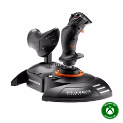 Thrustmaster T.Flight HOTAS NEO-X Ace Combat 8 Wings of Theve Edition Nero, Arancione USB Simulazione di Volo Analogico/Digitale PC, Xbox One, Xbox Series S, Xbox Series X - Vista aggiuntiva 2