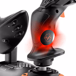 Thrustmaster T.Flight HOTAS NEO-X Ace Combat 8 Wings of Theve Edition Nero, Arancione USB Simulazione di Volo Analogico/Digitale PC, Xbox One, Xbox Series S, Xbox Series X - Vista aggiuntiva 8