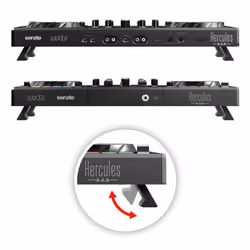 Hercules Inpulse 500 Mixer con controllo DVS (Digital Vinyl System) Nero - Vista aggiuntiva 4