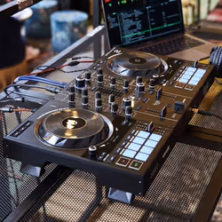 Hercules Inpulse 500 Mixer con controllo DVS (Digital Vinyl System) Nero - Vista aggiuntiva 7