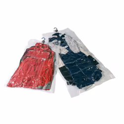 Compactor RAN3253, Custodia morbida per abbigliamento, Trasparente, Nylon, Polietilene, Allacciatura a zip, 7 cm
