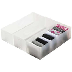 Organizzazione dell'armadio - Organizzatore per cassetti 8x30x11 cm, 3 pezzi RAN6321 - Compactor