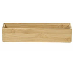 Compactor - Organizzatori per cosmetici - Organizzatore componibile 30x8x7 cm, bambù RAN6963
