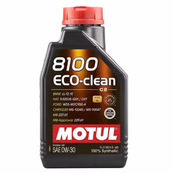 Olio motore; MOTUL; ECO-CLEAN; 0W-30 1 Olio sintetico; per FIAT, FORD, JEEP, MITSUBISHI, LEXUS